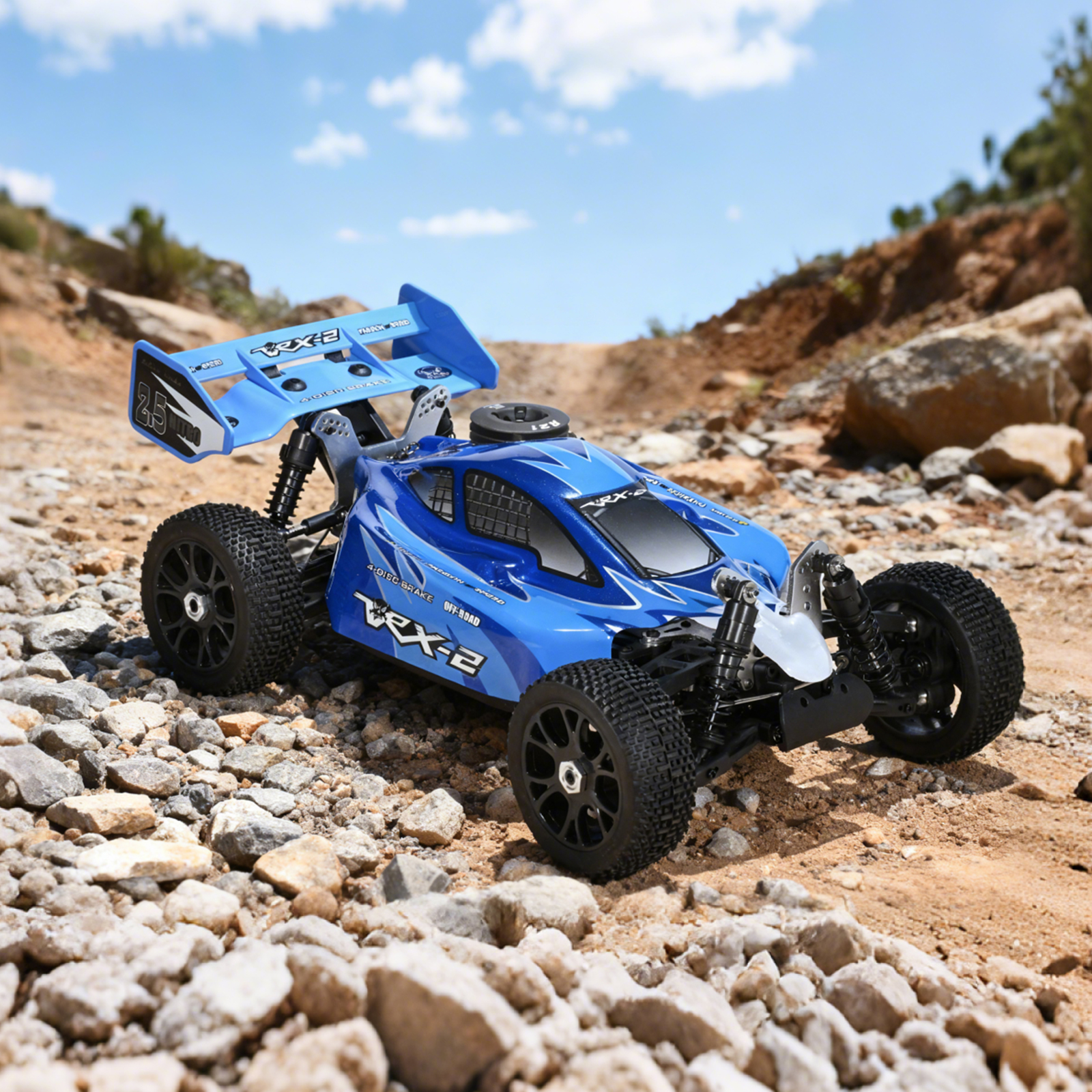 VRX-2 VRX RACING 1:8 Scale 4WD off road Nitro Powered RC Buggy #RH802