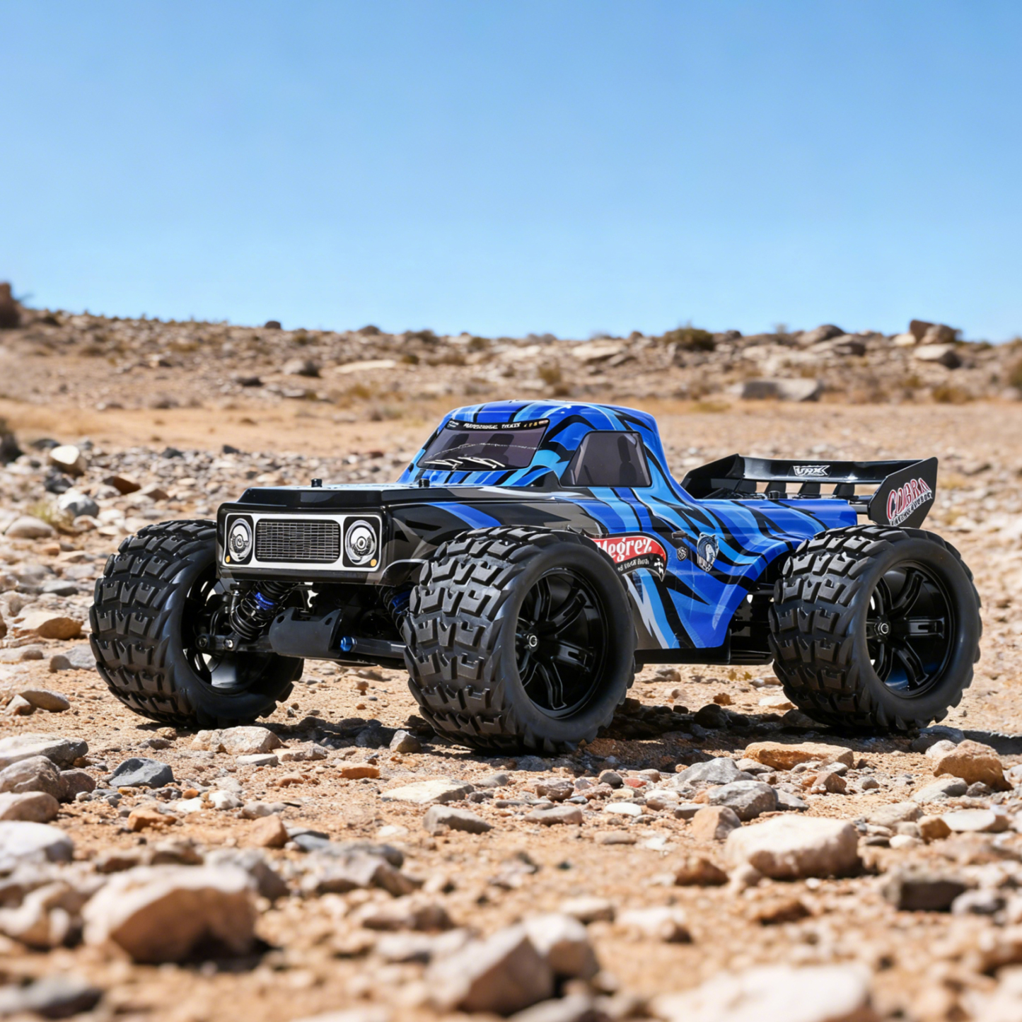 MEGREZ 1/10 Scale 4WD Off-road Electric RC Truggy 2.4G Brushless High Speed RTR #RH1074