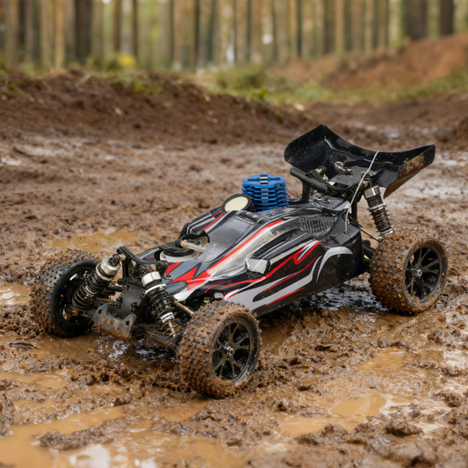 SPIRIT Nitro VRX RACING 1:10 Scale 4WD Nitro Powered RC Car #RH1006