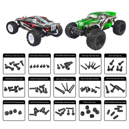 Replacement parts for vrx racing 1/10 scale rc car and  riverhobby RH818