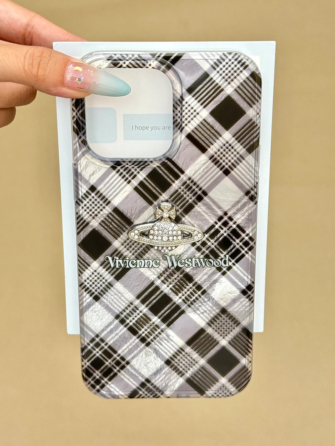 Black And White Saturn Phone Case