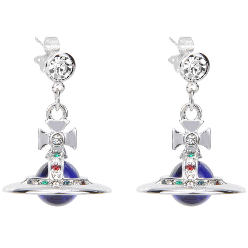 10mm ORB Classic Saturn Earrings