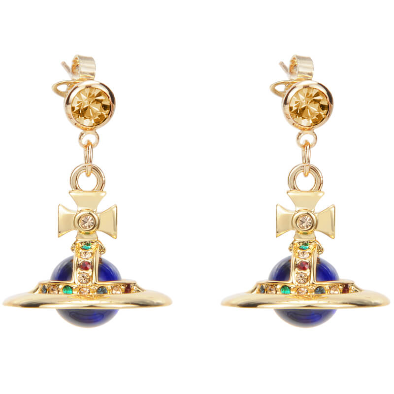 10mm ORB Classic Saturn Earrings