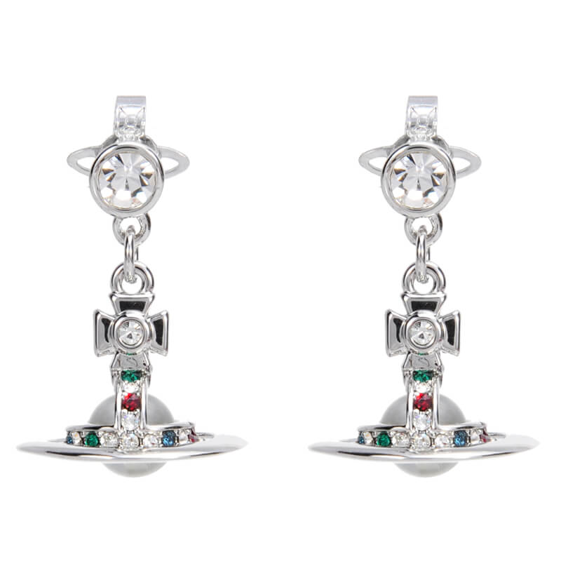 6mm ORB Classic Saturn Earrings