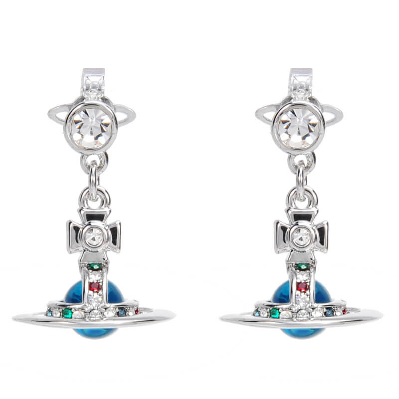 6mm ORB Classic Saturn Earrings