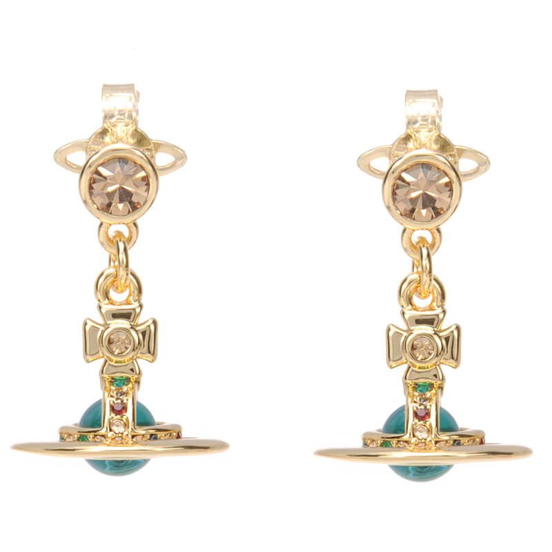 6mm ORB Classic Saturn Earrings