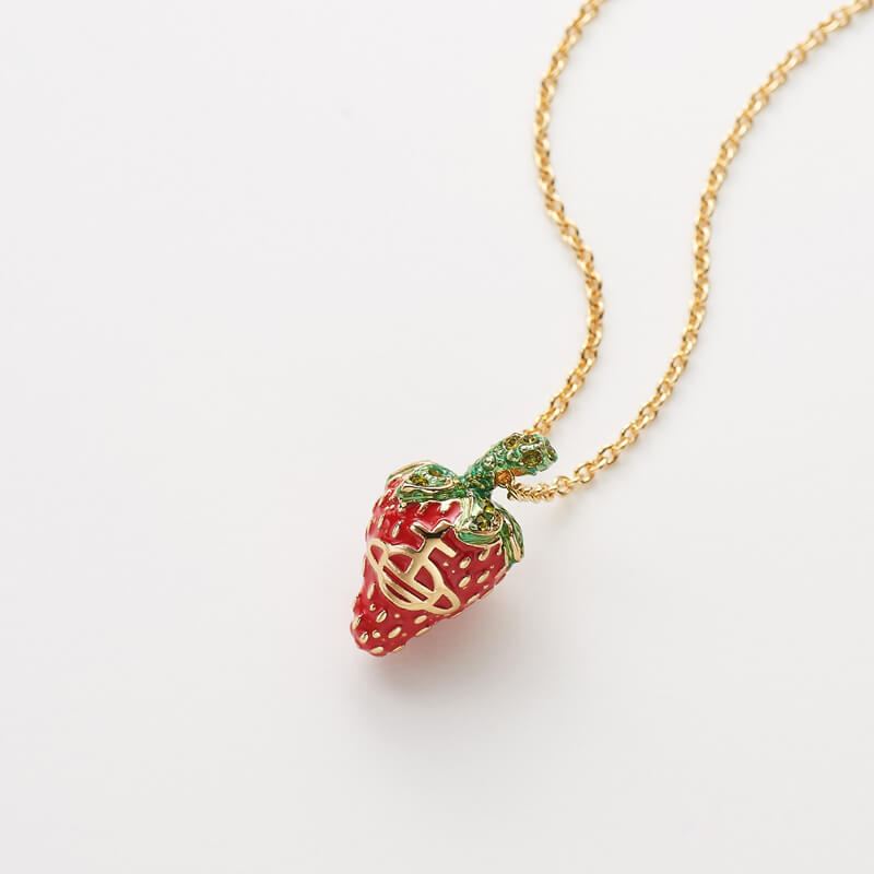 LEONELA Strawberry Necklace