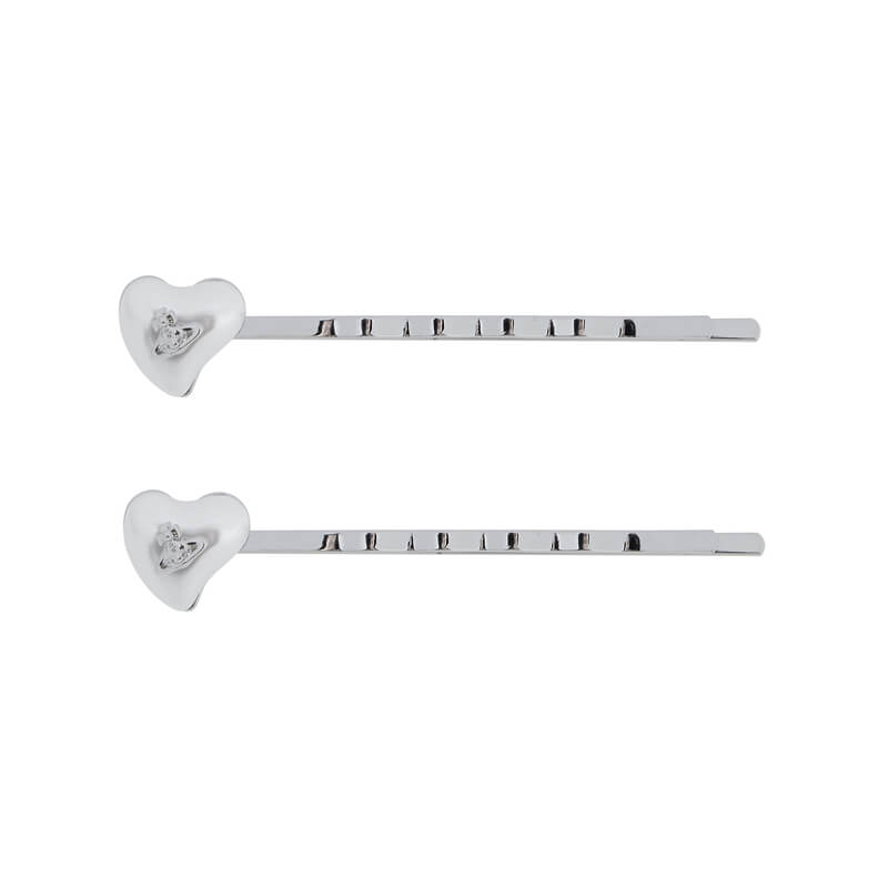 Love Resin Pearl Hair Clip