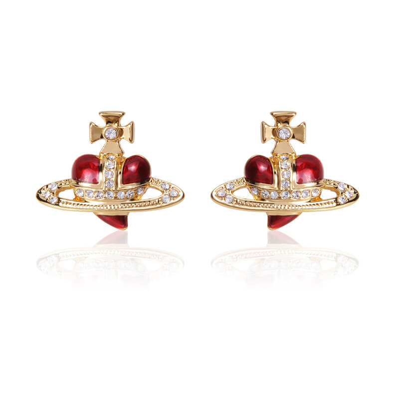 Love Baked Lacquer Earrings (All 7 Color)