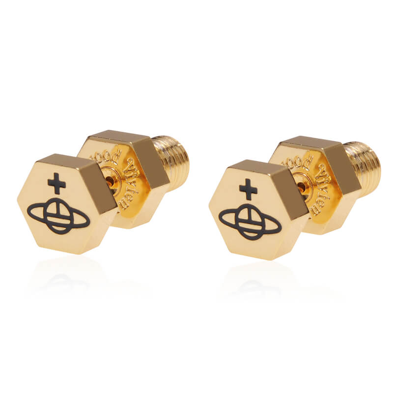 Screw Saturn Earrings