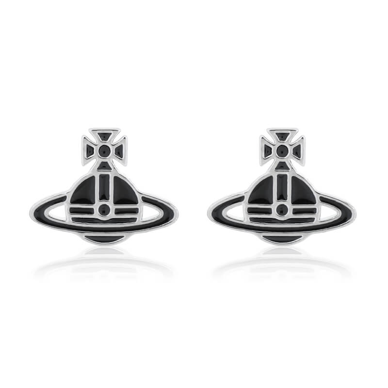 Flat Lacquered Saturn Earrings（All 13 Colors）