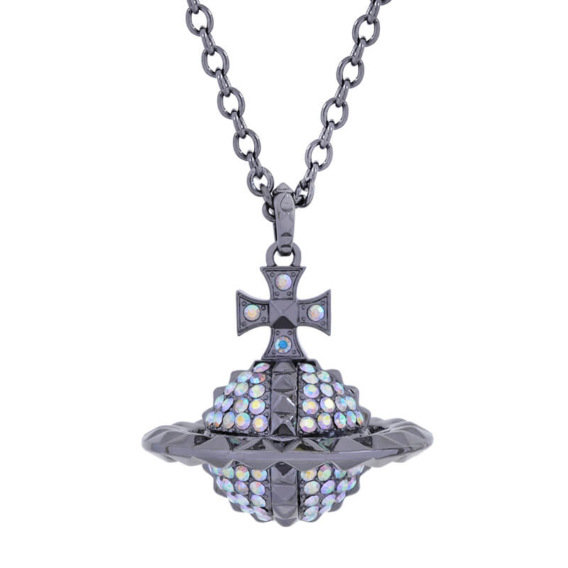 Rivet Diamond ORB Necklace（All 6 Colors）