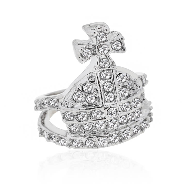 Full Diamond Saturn Ring