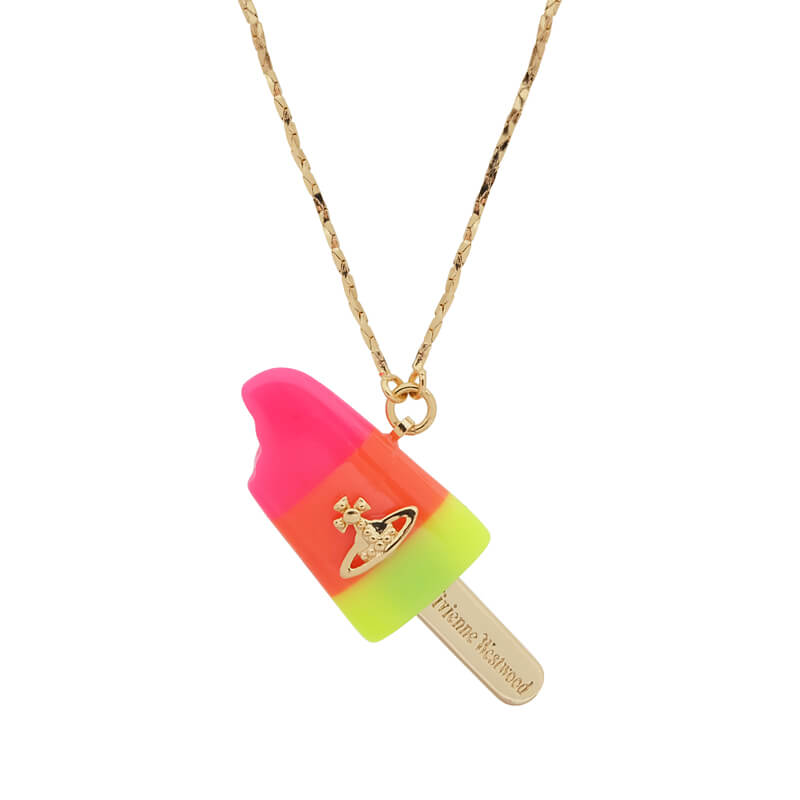 Resin Ice Cream Necklace