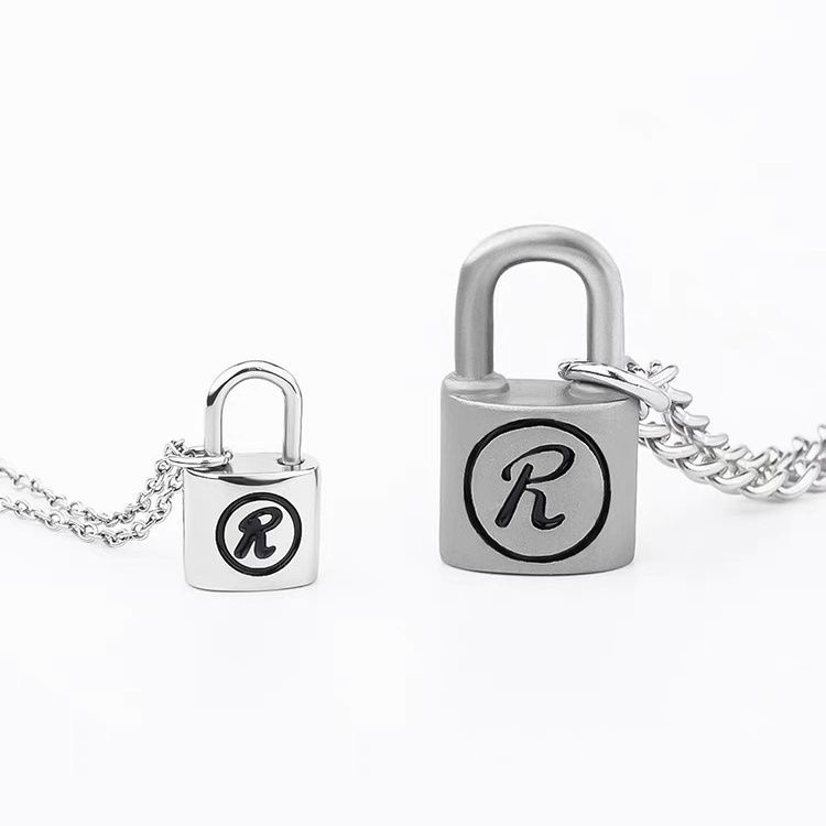 Punk Lock Key Couple NANA Necklace
