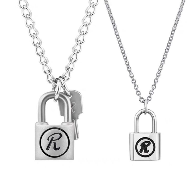 Punk Lock Key Couple NANA Necklace