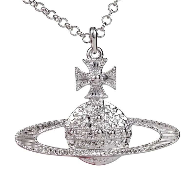 Full Star Saturn Necklace