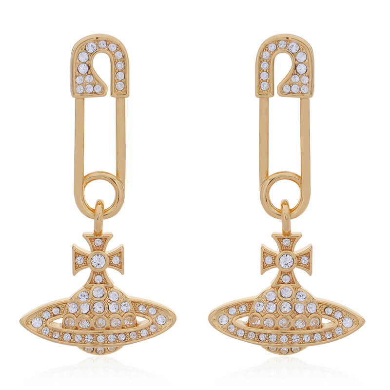Pin Saturn Earrings