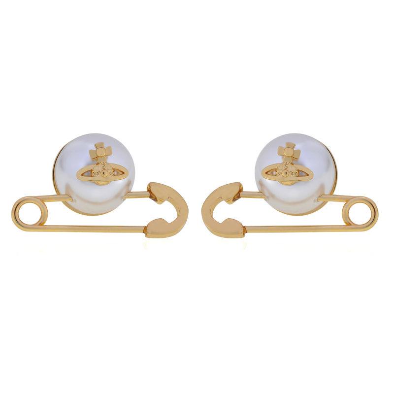 Pearl Pin Earrings