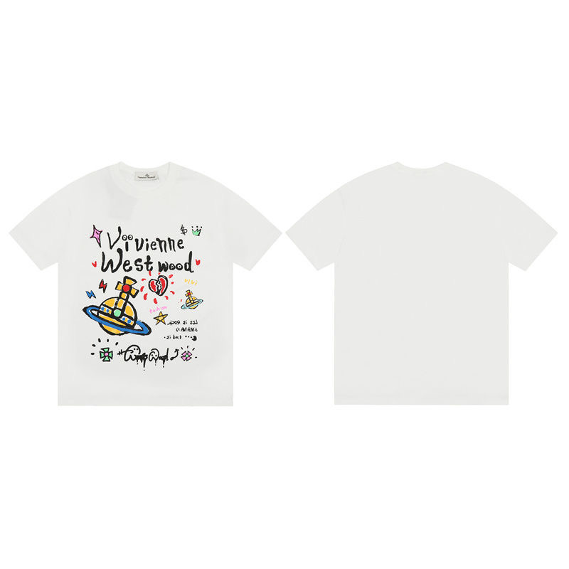 Saturn Creative Graffiti T-Shirt