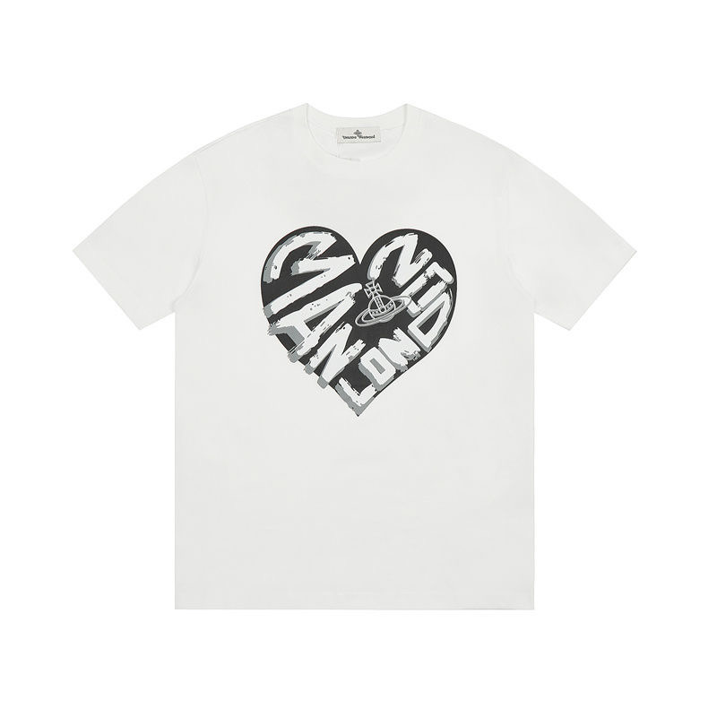 Love graffiti print T-shirt