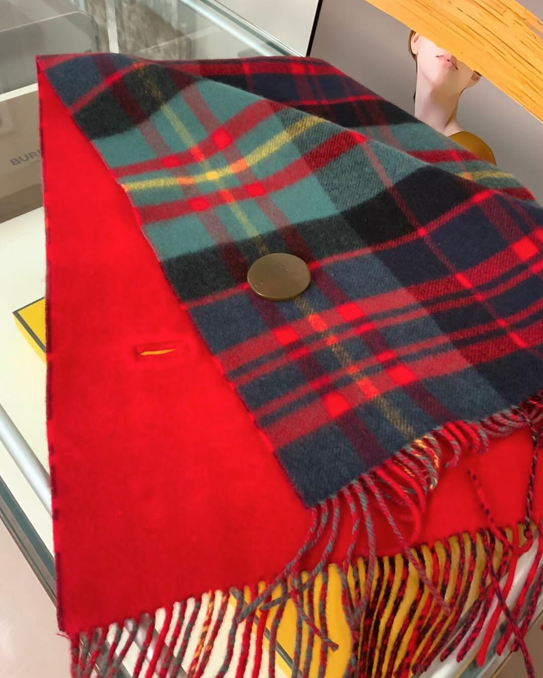 Tartan Poncho