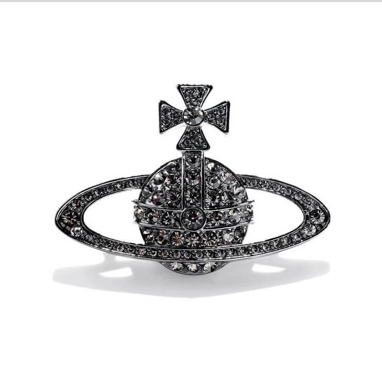 Big Saturn Brooch