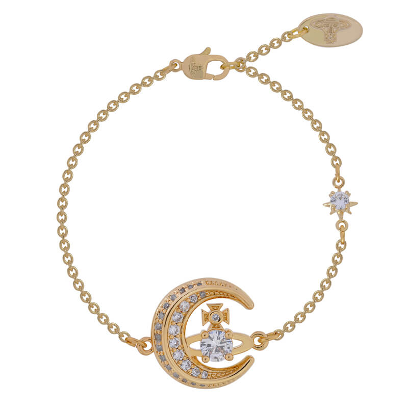 Moon Zirconia Saturn Bracelets