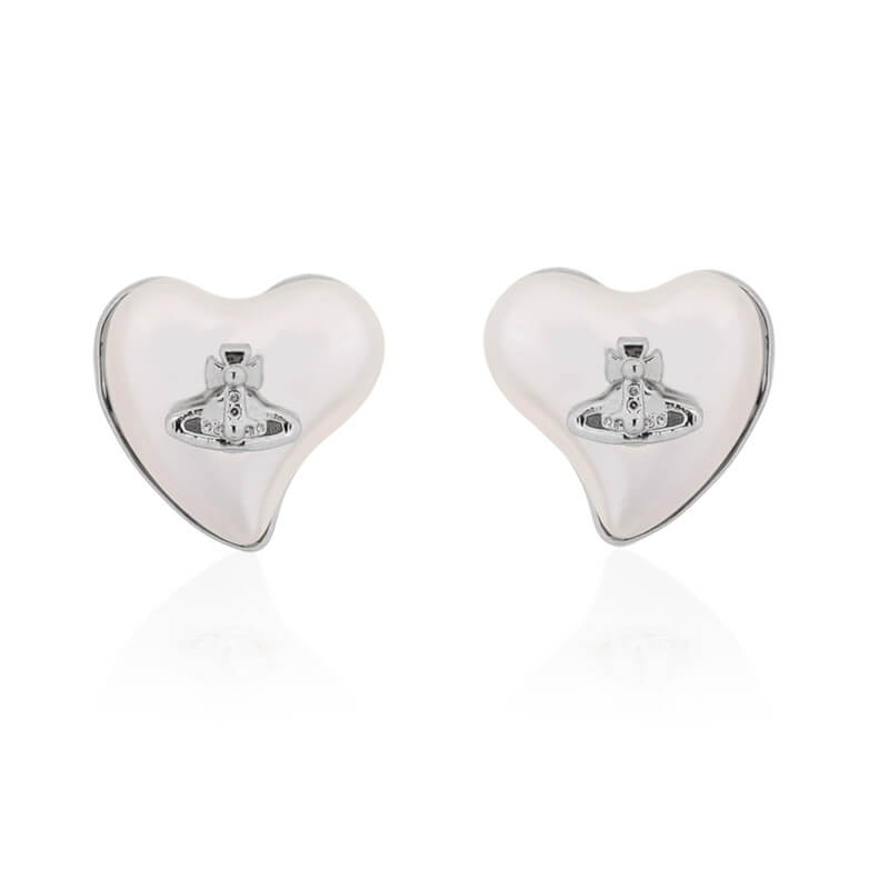 Resin Heart Earrings