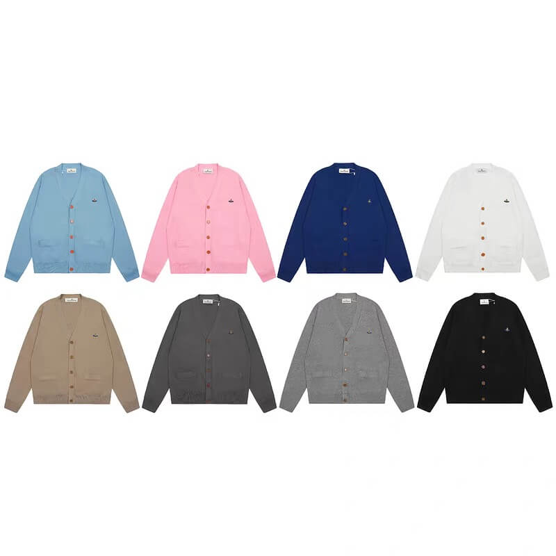 Basic Solid Color Saturn Knitwear