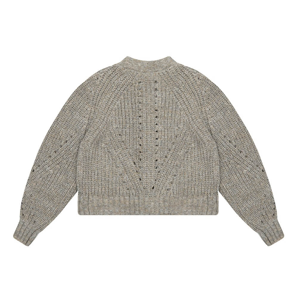 Mixed Color Saturn Sweater