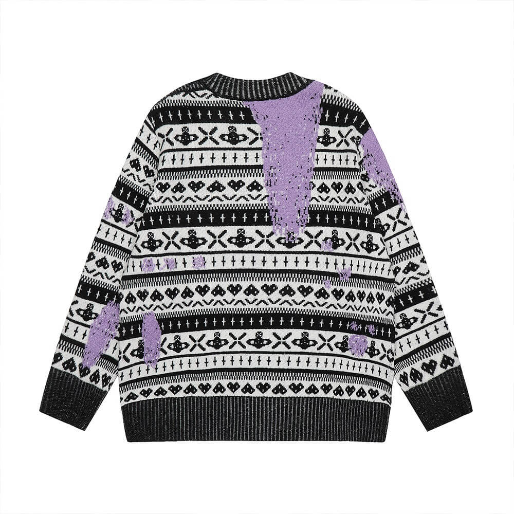 Graffiti Design Saturn Sweater