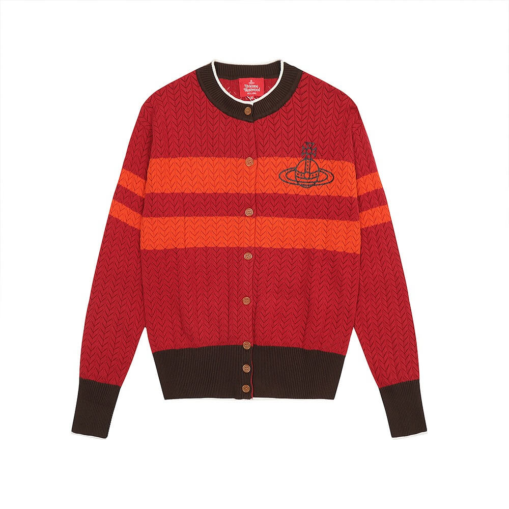 Streaks Cardigan Saturn Sweater