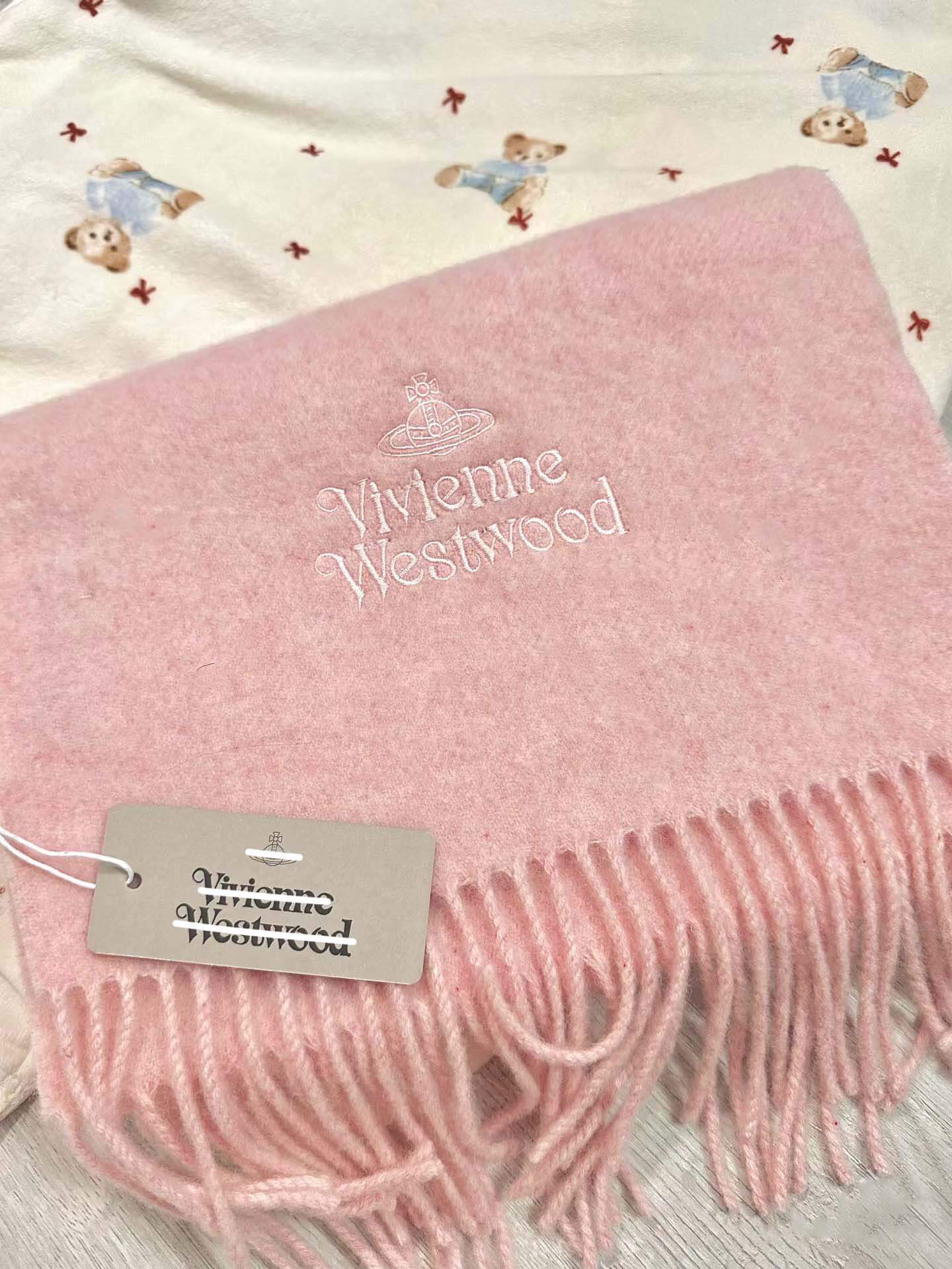 Solid Color Fringe Saturn Scarf