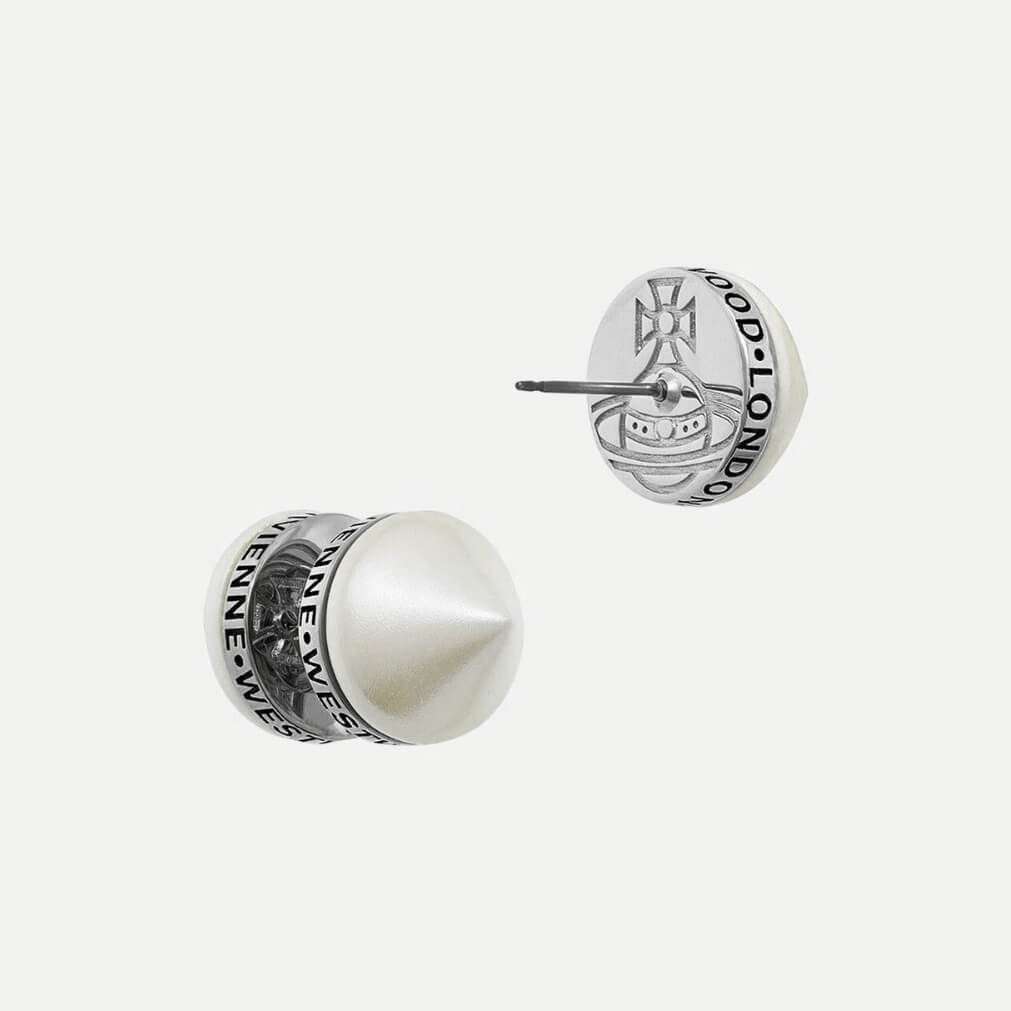 ELETTRA Round Saturn Earrings