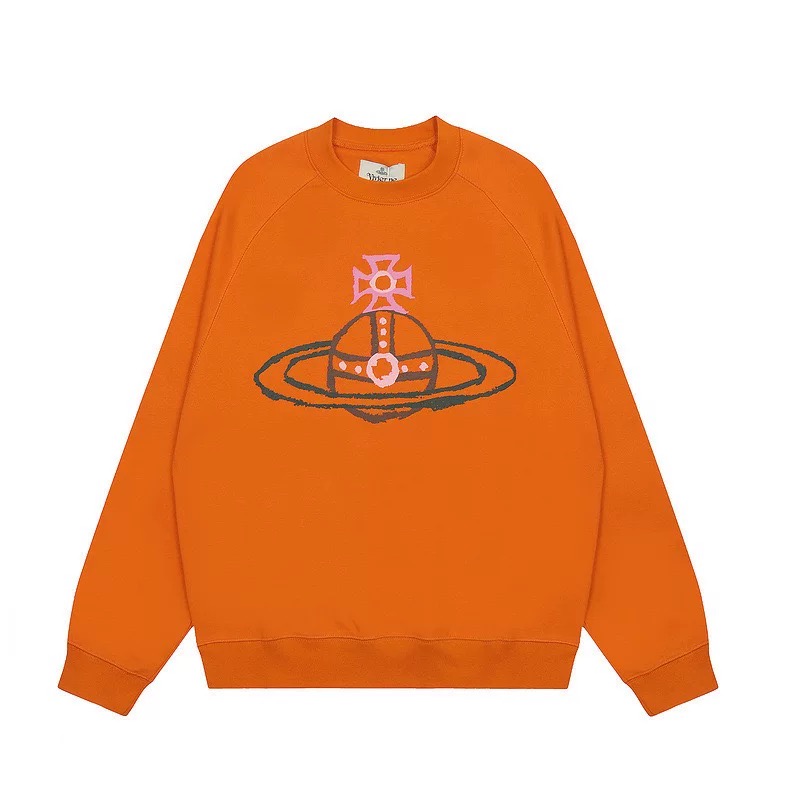 Hand Painted Colorful Saturn Sweatshirt