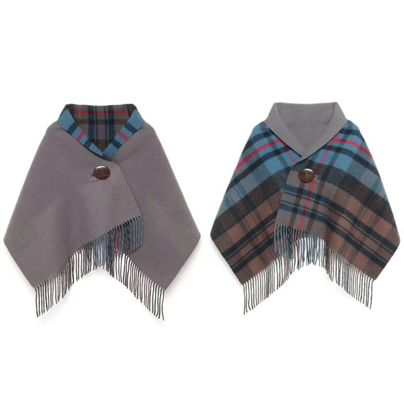 Tartan Poncho