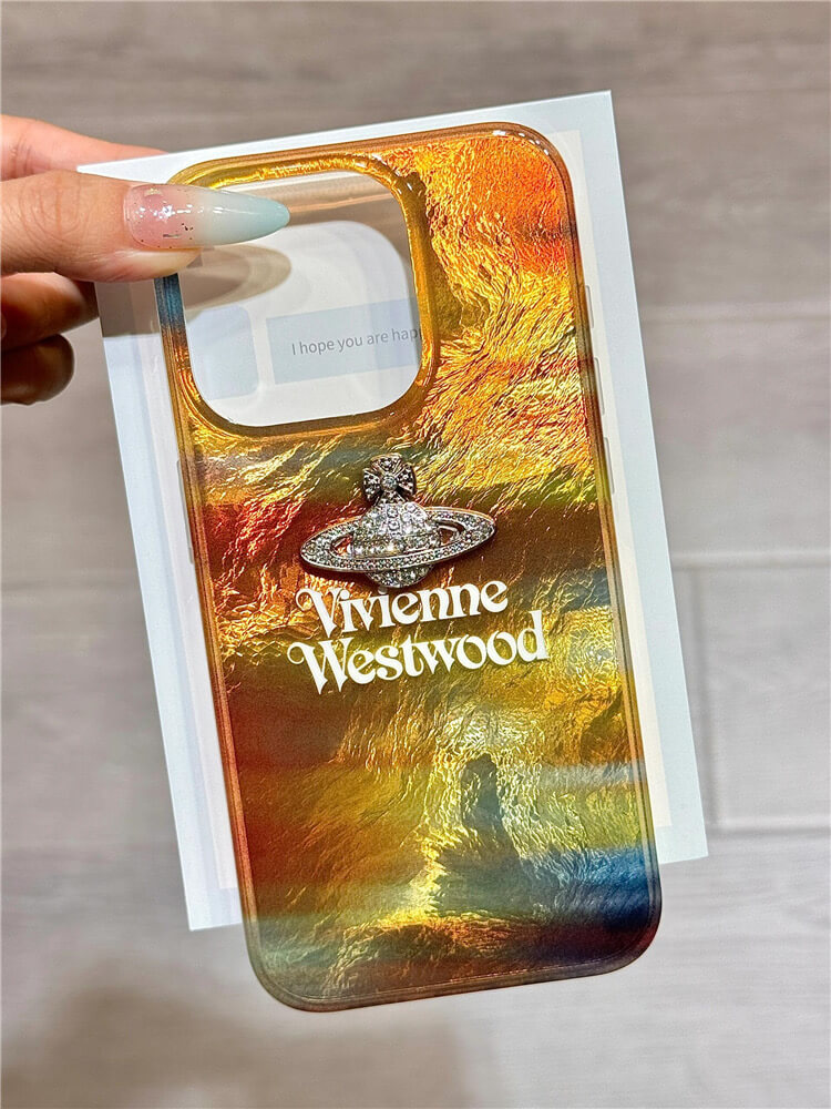 Sunset Gradient Saturn Phone Case