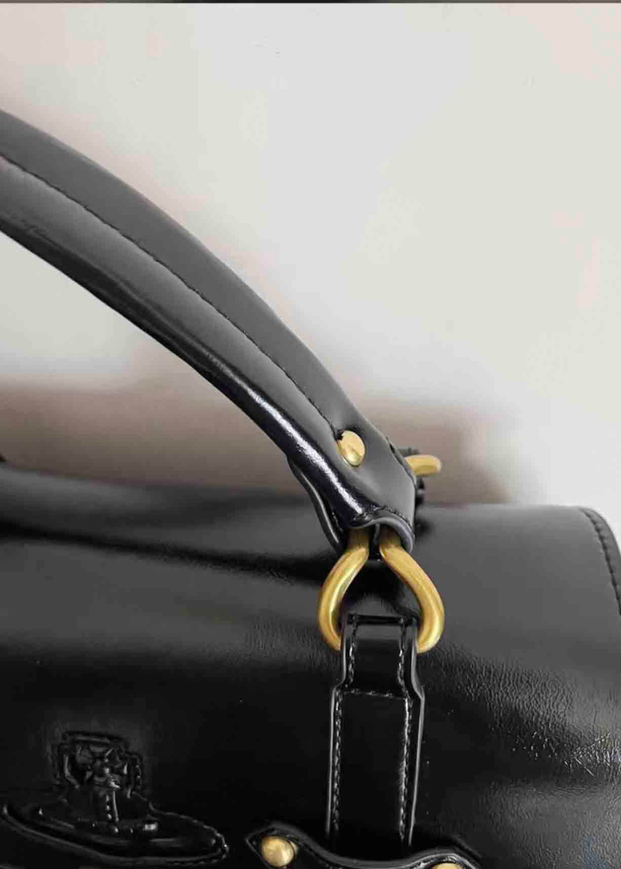 Lesley Waxed Leather Vintage Tote Bag