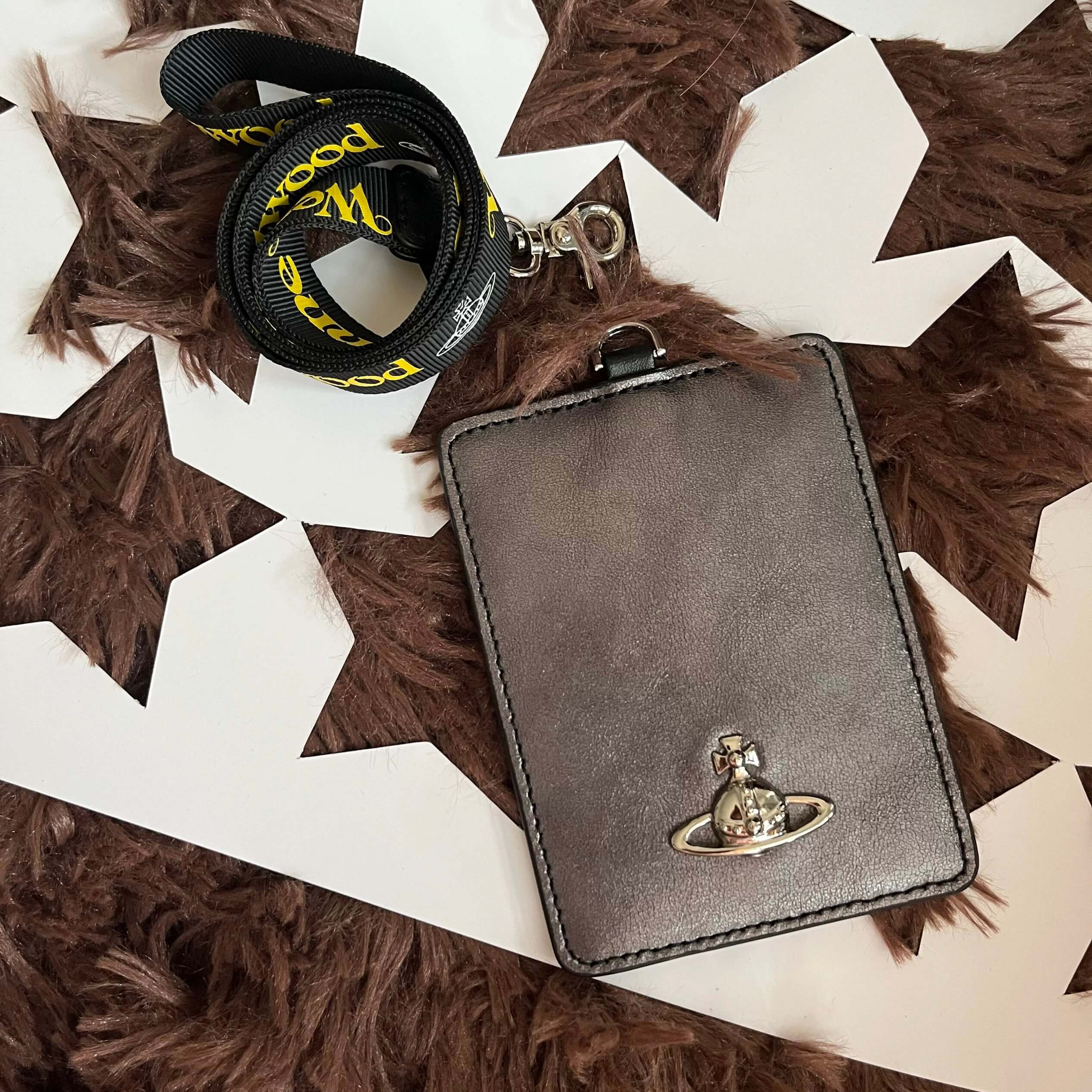 11 Colors Saturn Card Case With Lanyard Card Holder