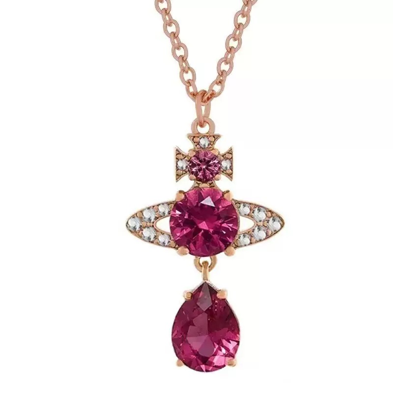 9 Colors ISMENE Mermaid Tears Drop Necklace