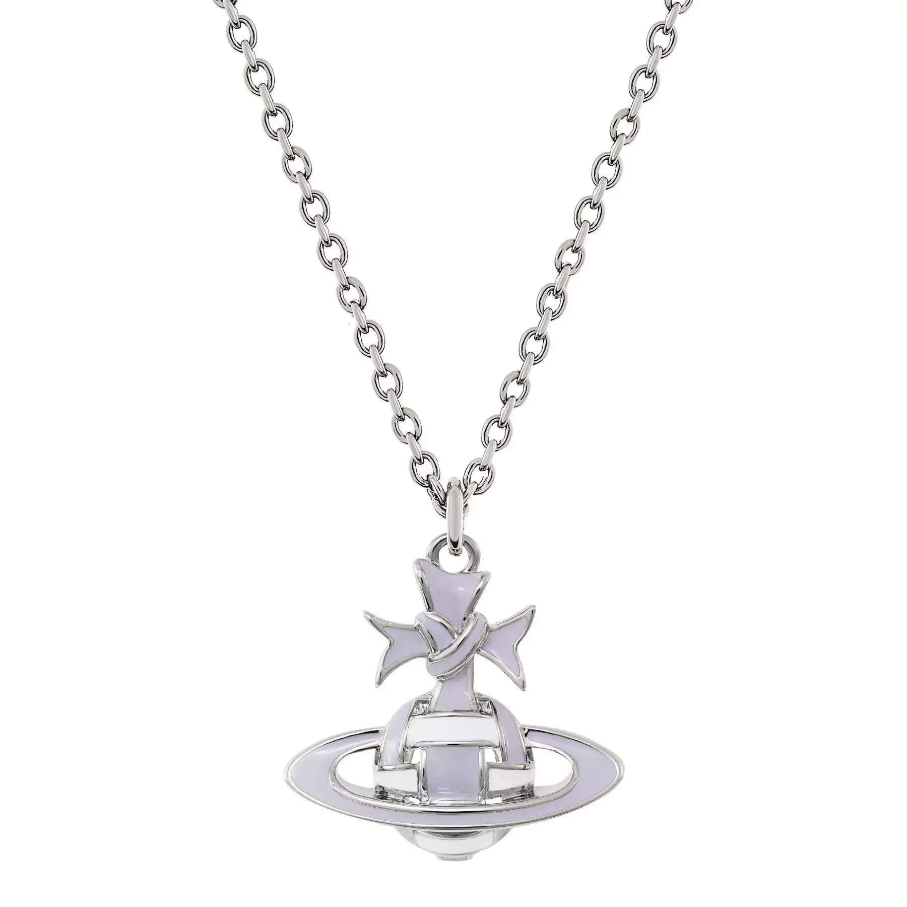 RIBBON Plait Saturn Necklace