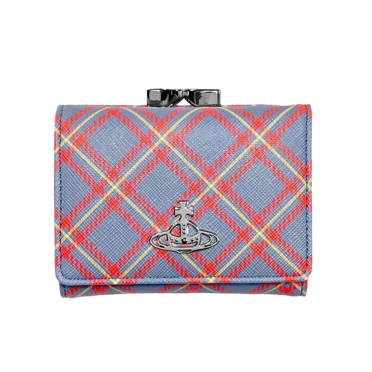 NEW-28 Colors Leather Tri-fold Saturn Wallet