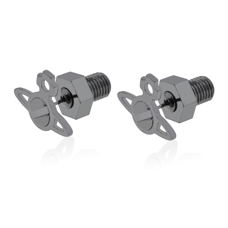 3 Colors Screws Earrings