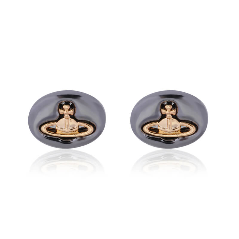 5 Colors Button Saturn Earrings