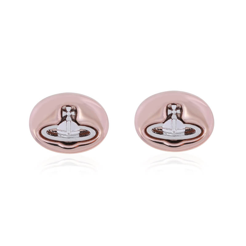 5 Colors Button Saturn Earrings