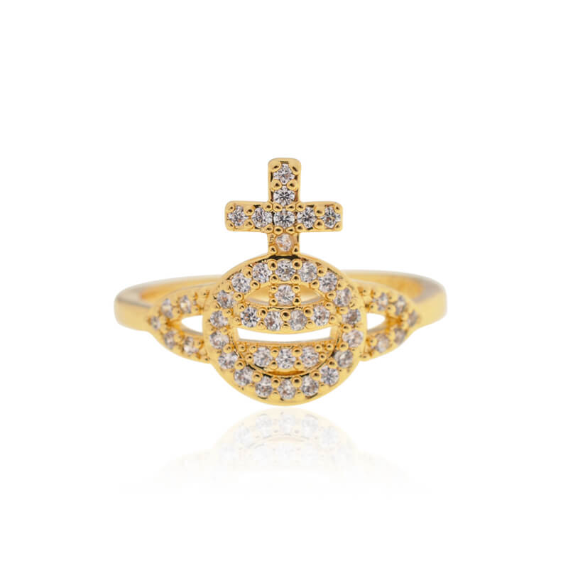 3 Colors CALLIOPE Line Zirconia Ring