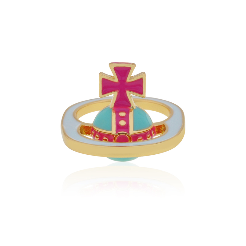 2 Colors Candy Saturn Ring