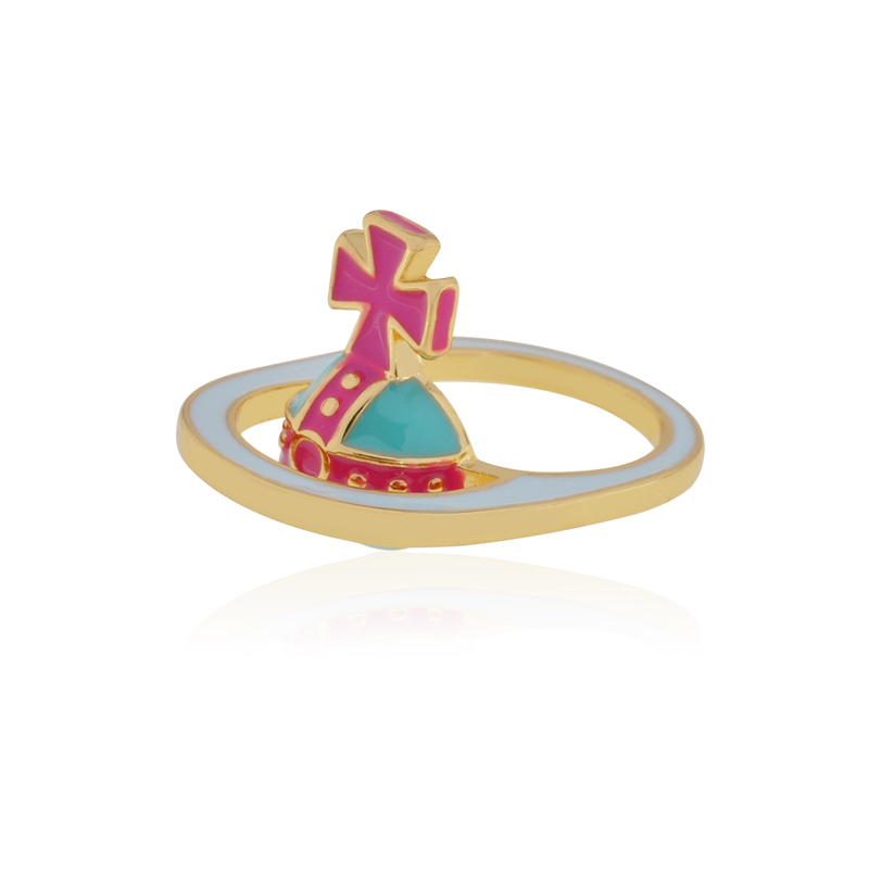 2 Colors Candy Saturn Ring