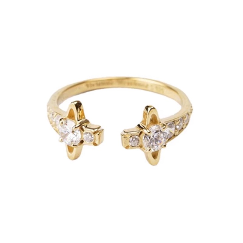 4 Colors Double Saturn Ring